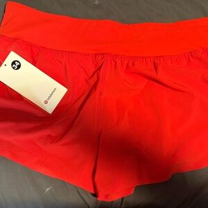 lululemon athletica Women's Bright Red Athletic Shorts